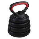 Ver imagem 6 de Kit Halteres 6 em 1 Peso Musculação Até 50kg Ajustável Preto