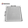 Ralo 30x30 Alumínio Perfurado Saída de 100mm Anti Cheiro - 2