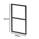 Ver imagem 5 de Kit 2 Prateleira Tripla Estante 30x100cm Tipo Industrial