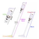 Ver imagem 2 de Aspirador Po Sem Fio Portatil Extra Forte 120W Sucçao Potente Resistente Multiuso Limpa Casa Sofa Es