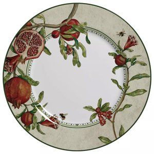 Conjunto com 6 Pratos Raso Romã Ø29cm Alleanza Cerâmica