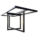 Ver imagem 5 de Base de Ferro para Mesa de Jantar - Modelo Industrial - Preto Eletrostático