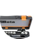 Ver imagem 5 de Jogo de Soquetes Estriados 28 Peças com Catraca e Acessórios 1/4'' 900mb/c28 Beta