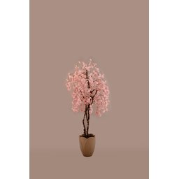 Arvore Artificial Cerejeira Rosa Pendente Tronco Natural - 2