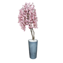 Ver imagem 3 de Arvore Artificial Cerejeira Rosa Pendente Tronco Natural