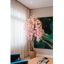 Ver imagem 1 de Arvore Artificial Cerejeira Rosa Pendente Tronco Natural