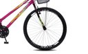 Ver imagem 2 de Bicicleta Colli Cazelle Allegra Aro 26 Freio V-brake Quadro 18 Rosa Neon