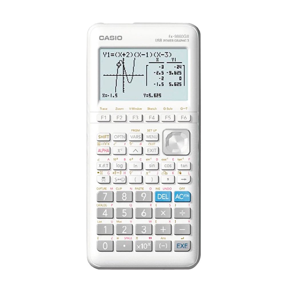 Calculadora gráfica Casio fx-9860GIII