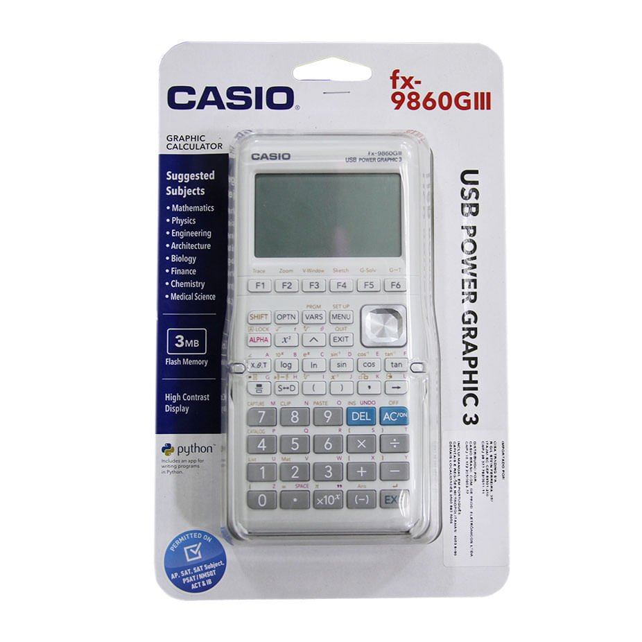 Calculadora gráfica Casio fx-9860GIII - 4