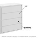Ver imagem 2 de Cômoda Infantil Sol e Mar com 4 Gavetas - Branco
