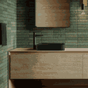 Ver imagem 1 de Cuba para Banheiro Kohler Vox de Sobrepor Quadrada 41x41cm Black Matte 2661br-7 Preto