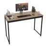 Escrivaninha Mesa para Escritório Home Office Laminado com Preto - Modelo Shoopmaga - 6