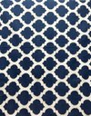 Ver imagem 1 de Tapete Kilim Geo 290x355 Blue 10 66837