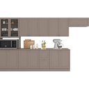 Ver imagem 2 de Cozinha Completa 6 Peças 14 Portas 2 Gavetas com Paneleiro Unna Espresso Móveis