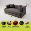 Ver imagem 4 de Sofá Cama Muna 1,88m Xpand Tech Tecido Bouclê Cama Inbox