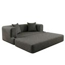Ver imagem 6 de Sofá Cama Muna 1,88m Xpand Tech Tecido Bouclê Cama Inbox