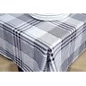 Toalha de Mesa Picnic - Marrom Listras Arte & Tear Retangular - 2,50 x 1,50 m - 2