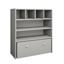 Ver imagem 3 de Estante Organizadora de Brinquedos Infantil em Mdf Plancasa:cinza Cristal