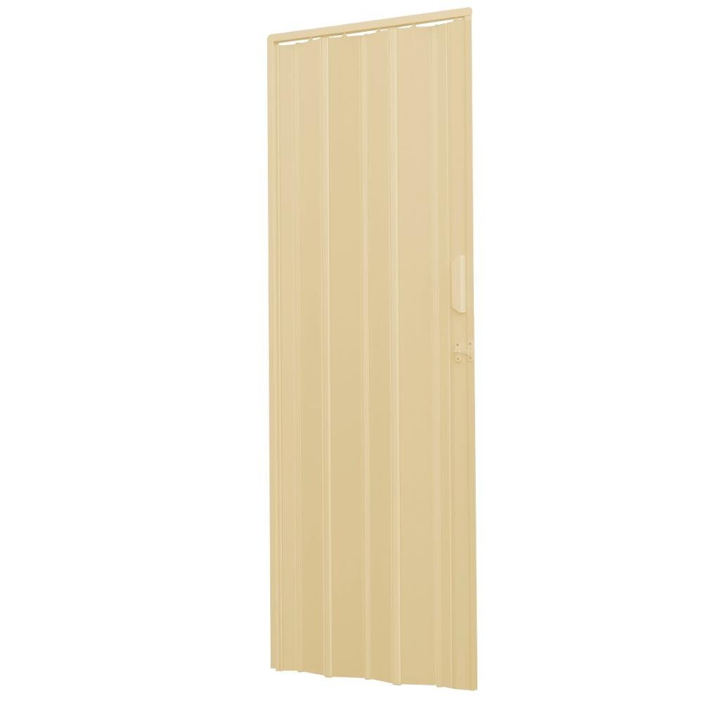 Porta Sanfonada de PVC 105x210cm Zapinplast - Bege - 3