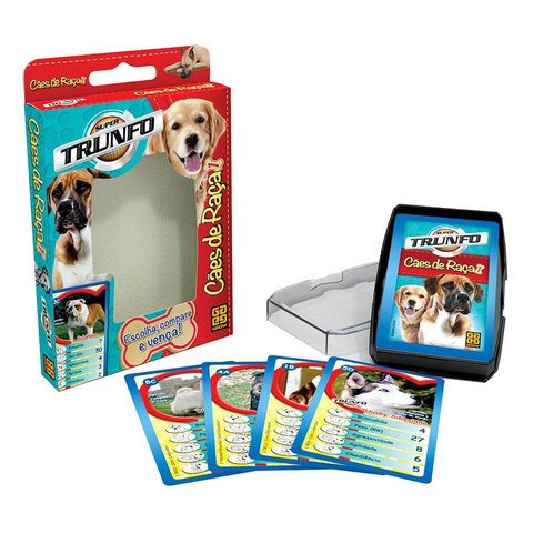 Jogo de Cartas - Super Trunfo - Cães de Raça 1 - Grow