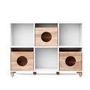 Ver imagem 1 de Estante Infantil Casinha para Brinquedos - Carvalho