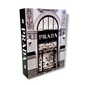 Caixa Livro Decorativa Porta Objetos Luxo Prad