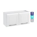 Ver imagem 2 de Armário de Cozinha de Aço Aéreo Duplo 70cm Rose Multimóveis CR6086 Branco