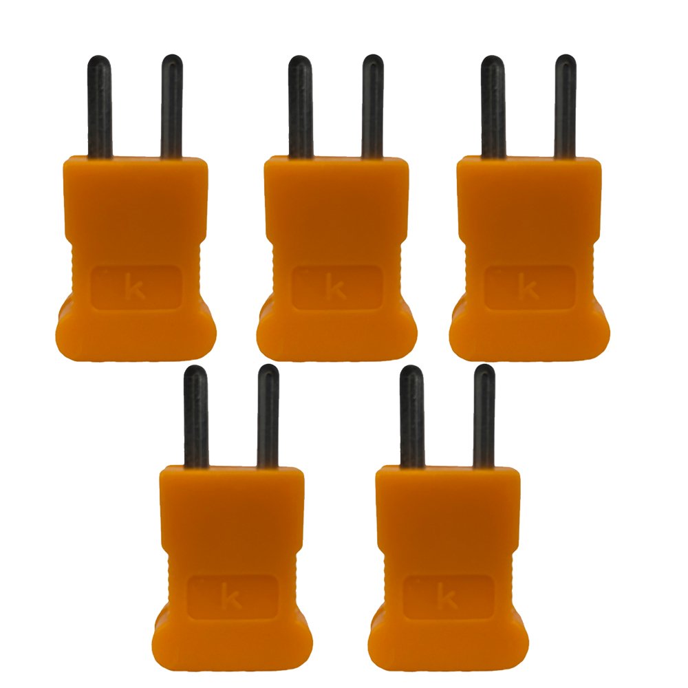 Kit 5 Conector Para Sensor Modelos S01K A S09K Mini Tipo K Macho Adaptador - 1