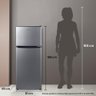Geladeira Refrigerador Compacto Hq Defrost 140 Litros Preto/inox Hq-140rdf - 127v - 5