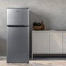 Geladeira Refrigerador Compacto Hq Defrost 140 Litros Preto/inox Hq-140rdf - 127v - 7