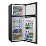 Geladeira Refrigerador Compacto Hq Defrost 140 Litros Preto/inox Hq-140rdf - 127v - 2