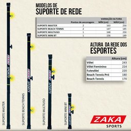 Suporte para Rede com Regulador Mini Bt - 6