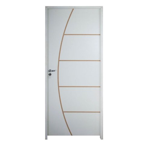 Porta Belíssima 6 Prime Batente Regulável 11-16 cm e Guarnição 62 x 2.10 Lado Direito - Rodam