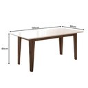 Ver imagem 2 de Mesa para Sala de Jantar 160cm Retangular Tampo Chanfrado Liz Poliman