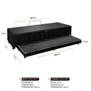 Ver imagem 3 de Box Baú com Cama Auxiliar Solteiro 46cm X 88cm Imperatriz