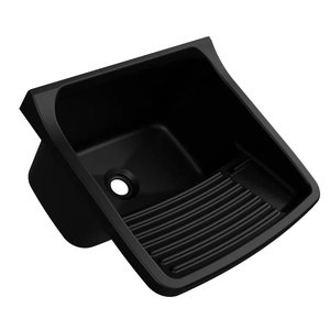 Tanque Plástico Preto 58x52x32cm para 22l - Astra