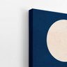 Noite Montanha Minimalista Colorido Quadro Canvas 100x70cm - 3