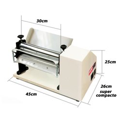 Cilindro Laminador Elétrico Standart Bivolt 300x57mm 1/3cv 50/60 HZ Saro Branco - 4