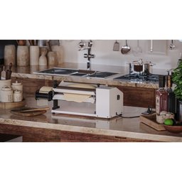 Cilindro Laminador Elétrico Standart Bivolt 300x57mm 1/3cv 50/60 HZ com Cortador Talharim R-CORT Sar Branco - 6