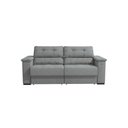 Ver imagem 2 de Sofá Cama Kappesberg Stelo Linho Cinza 230cm