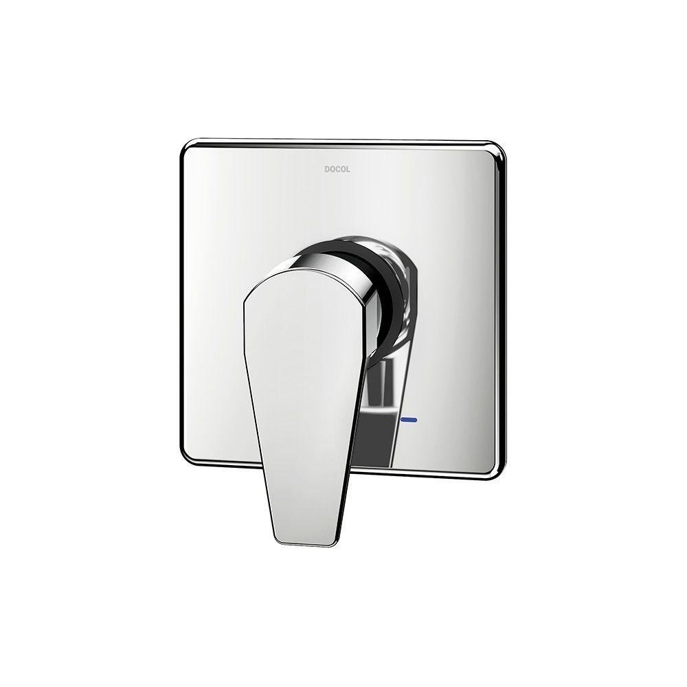Acabamento Monocomando para Chuveiro Docol Lift para Base Deca 961806 1-2" e 3-4" Cromado - 1