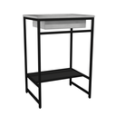 Ver imagem 1 de Gabinete Banheiro Ferro Iron Black 60x45 Cm
