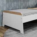 Ver imagem 4 de Cama Infantil com Protecao Lateral Lorenza Branco/Aveiro