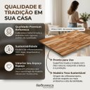 Ver imagem 7 de Tampo Madeira Teca para Mesa 4 Lugares Escrivaninha 110x80