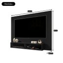 Ver imagem 5 de Painel para Televisão até 50 Polegadas - Mod.2004:Preto