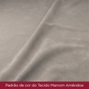 Ver imagem 7 de Conjunto Sala de Jantar Mesa 160cm Tampo MDF Canto Reto com 6 Cadeiras Angel Espresso Móveis Marrom/Nature/Off White/Amêndoa