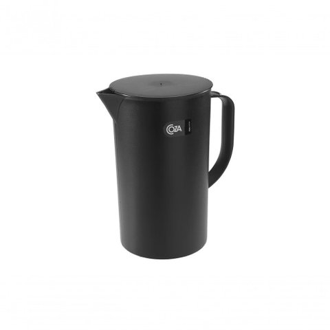 Jarra com Tampa Casual 19,2 X 13,5 X 22,4 Cm 2 L Preto Coza