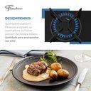 Ver imagem 7 de Cooktop 4 Bocas Fischer Fit Line a Gás com Mesa de Vidro Temperado e Tripla Chama Preto Bivolt
