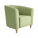 Ver imagem 1 de Poltrona Decorativa Gisely Boucle:boucle Verde Oliva