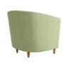 Poltrona Decorativa Gisely Boucle:boucle Verde Oliva - 4
